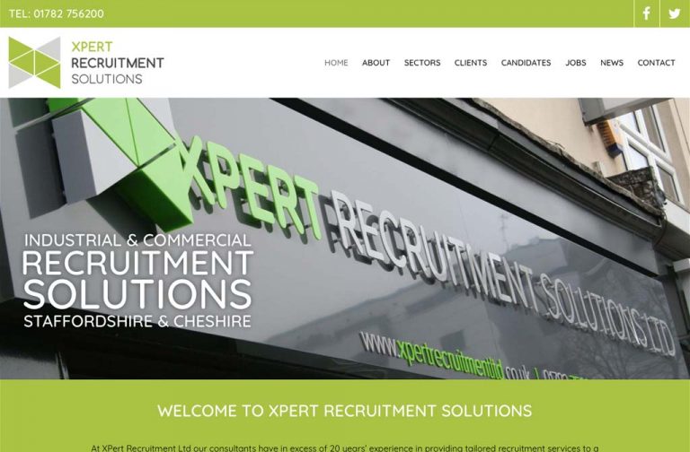 xpert recruitment solutions website